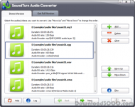 SoundTurn Audio Converter screenshot